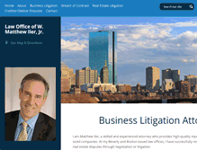 Tablet Screenshot of ilerlawoffice.com